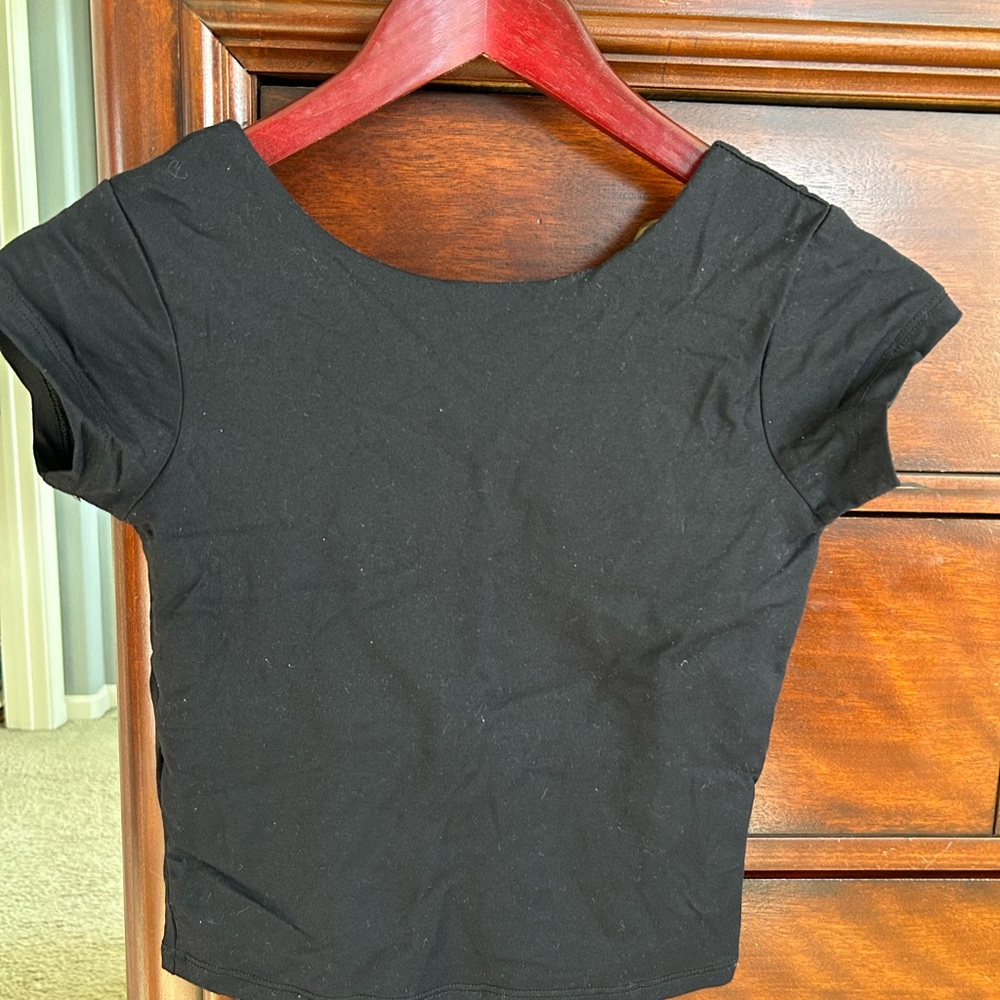 Glassons Black Short Sleeve Tee